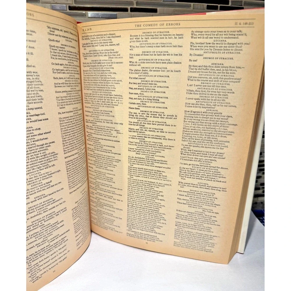RARE! VTG Shakespeare The Complete Works HC Castle Books Sir Paul Harvey Classic